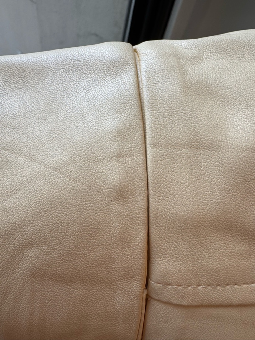 Jason Wu Soft Vegan Leather Yellow Shift Dress - Picture 5 of 5